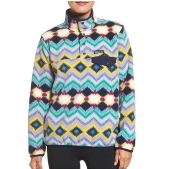 PATAGONIA Synchilla Snap-T Fleece Pullover Timber Twist RARE XS - Picture 3 of 10